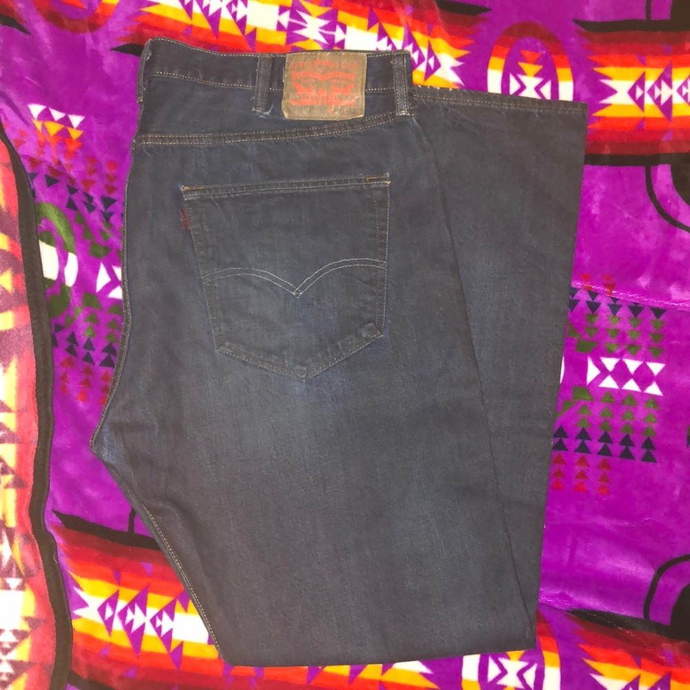 Levis 501 button up jeans straight fit size 40x32